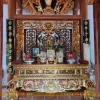 Mẫu Sập thờ Tứ Linh sơn Thếp Vàng BT111